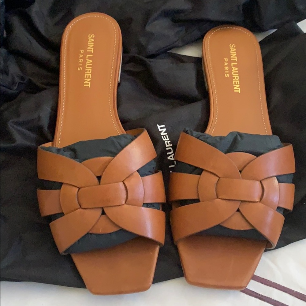 Saint Laurent tribute sandals